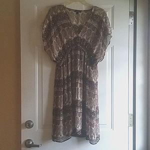 Women's Forever Semi-sheer dress Size Large